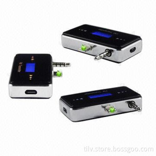 Audio FM Transmitter with Mini LED Screen